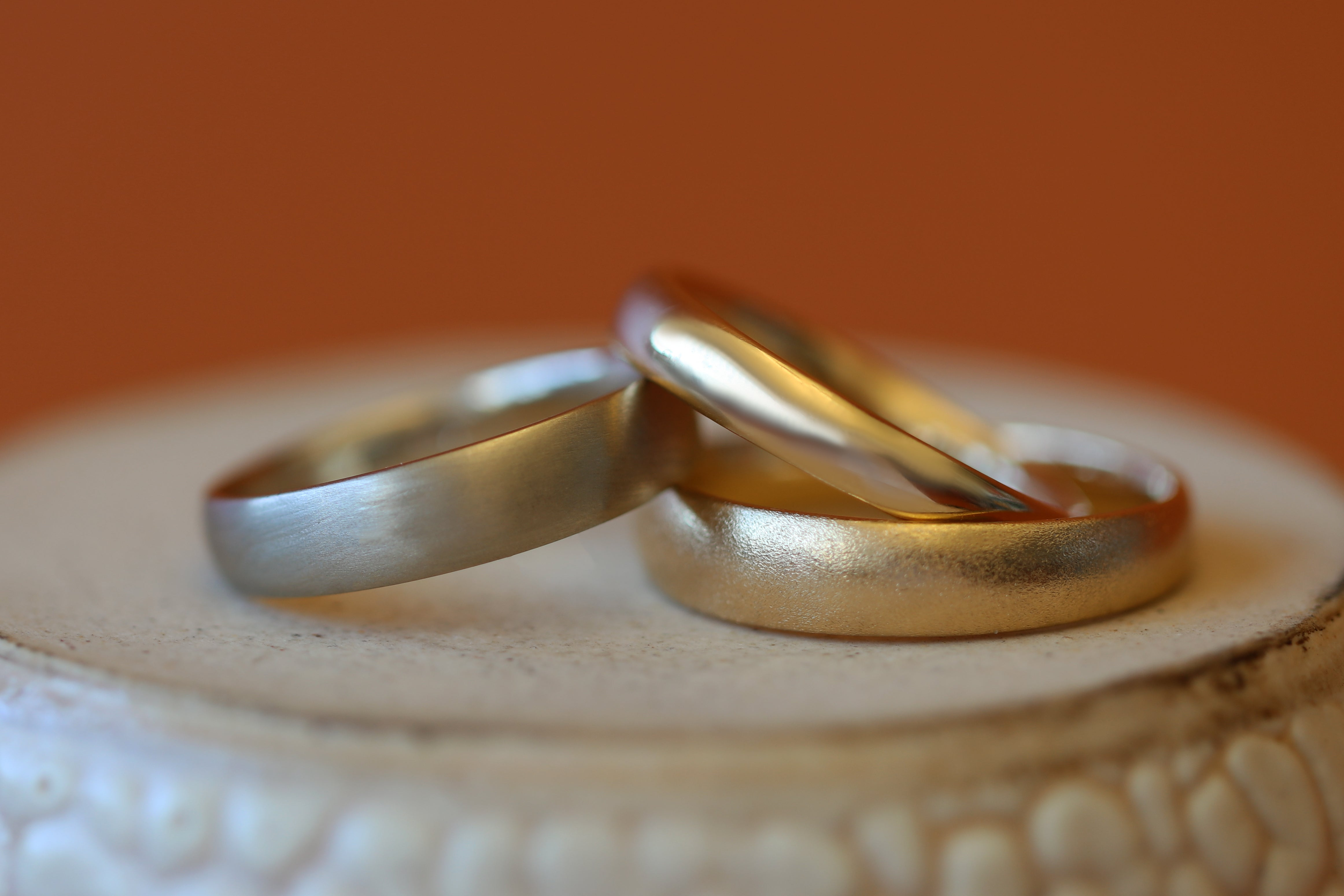 Stacked view of three bands from our Classic Bands Collection