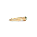 Sideways Ring / Blue Lozenge Sapphire