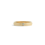 Front view of Atmosphere Band / Round Natural Diamond 0.10ct by Sandy Rubin