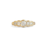 Clay 5 Ring Round Natural Diamond 0.35ct