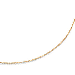 Angled view of Cable Chain 1.6mm by Goldpoint Jewelry