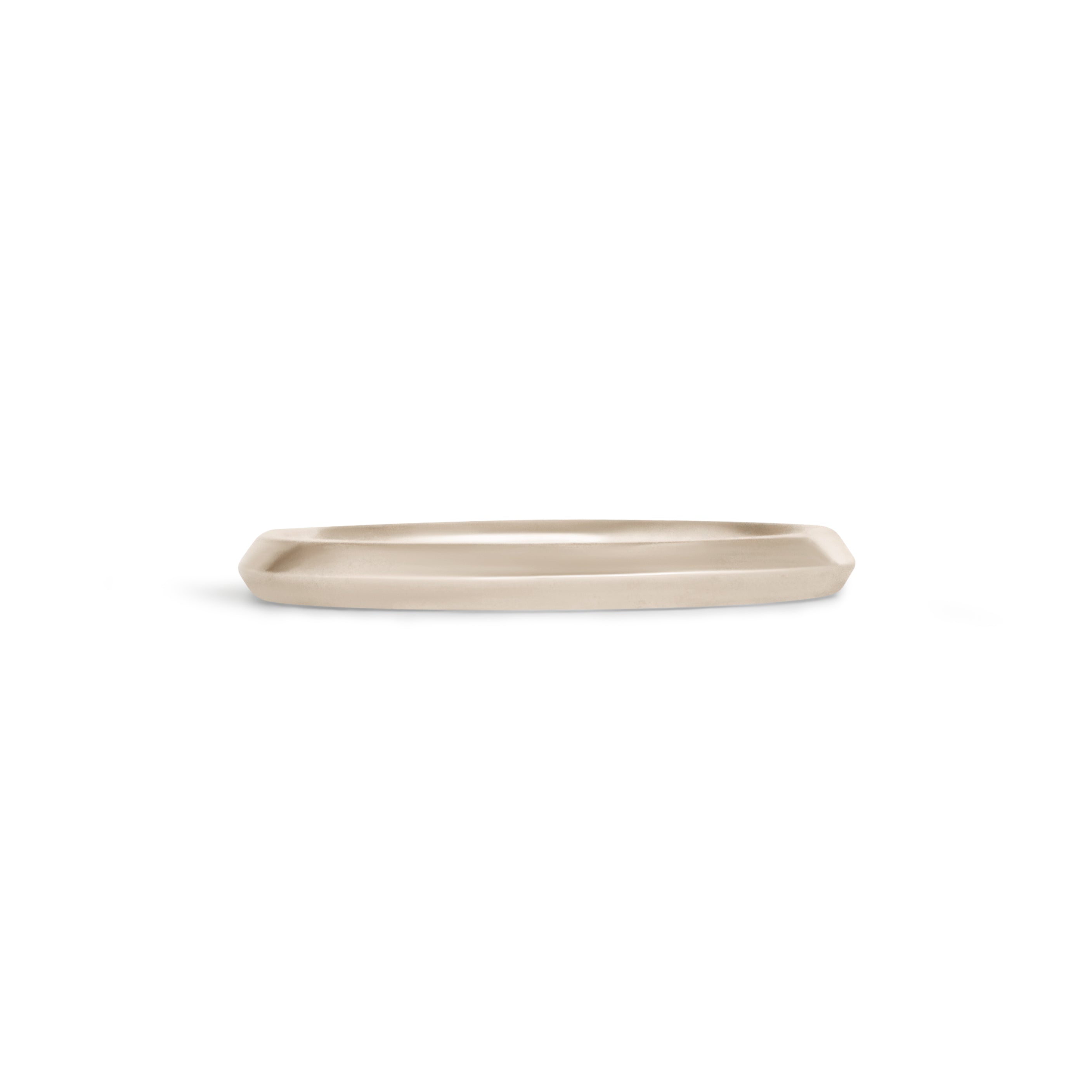 Front view of Knife Edge Band 2mm in 14k White Gold