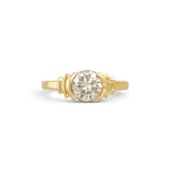 Front view of Kent Ring Round Natural Diamond 1.7ct by Goldpoint