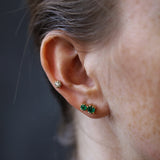 Talon Earring Old Euro Diamond 4mm