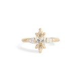 Front view of Wythe Ring Marquise Lab Diamond 1.04ct by Goldpoint