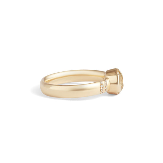 Dobbin Ring Old Mine Natural Diamond 1.44ct