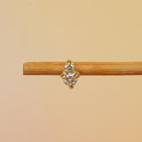 Points Earring / Lab Diamond