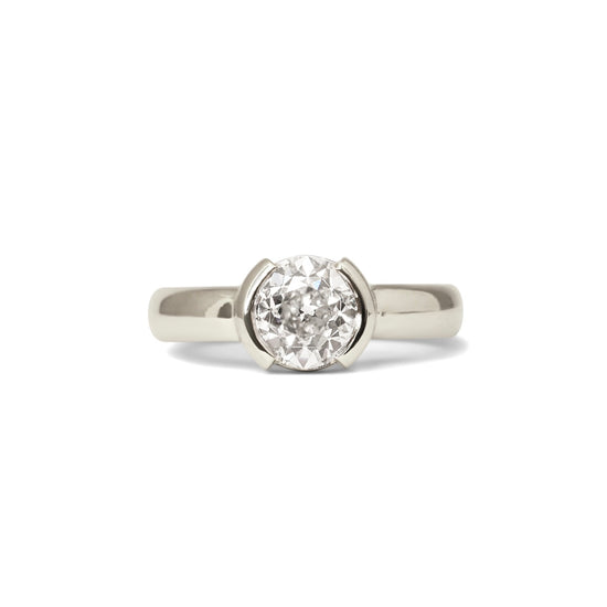Dobbin Ring Old Euro Lab Diamond 1.53ct