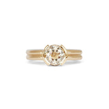 Front view of Franklin Ring Old Euro Natural Diamond 1.18ct by Goldpoint