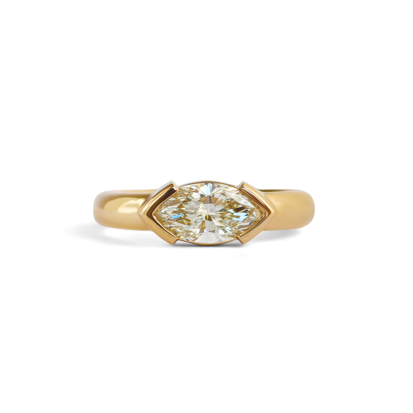 Dobbin Ring Marquise Lab Diamond 1.12ct