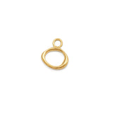 Front view of Amorphous Charm / Small Circle