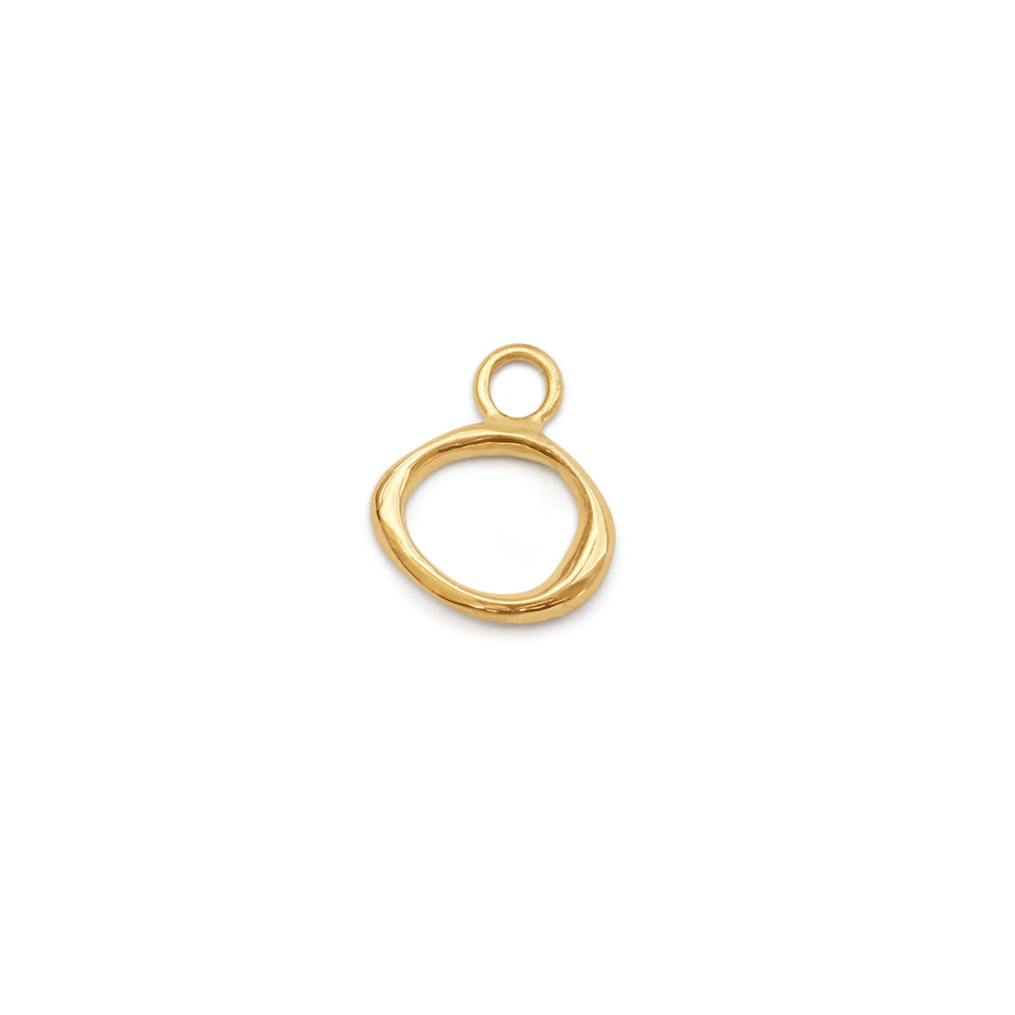 Front view of Amorphous Charm / Small Circle
