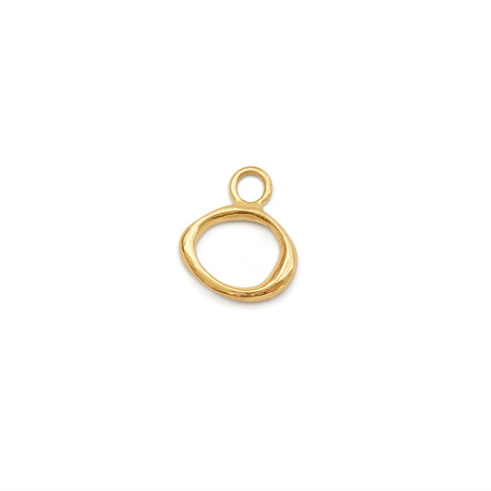 Front view of Amorphous Charm / Small Circle