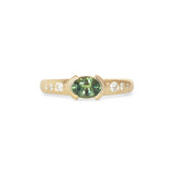 Ash Ring Oval Sapphire 0.53ct