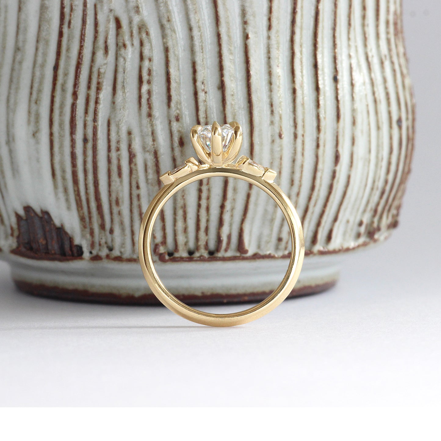 Bosc Ring / Lab Oval & Pear Diamonds