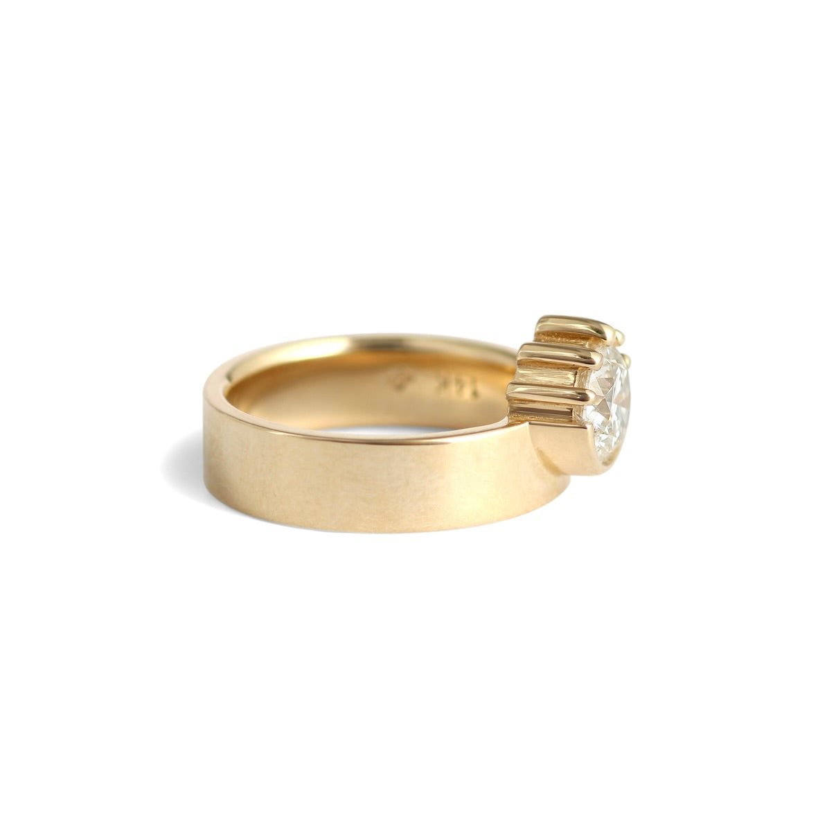 Varick Ring Round Lab Diamond 1ct