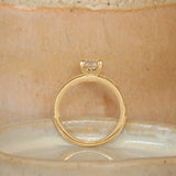 Lifestyle side profile shot of Calyer Ring Old Euro Natural Diamond 1.03ct by Goldpoint