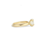 Calyer Ring Oval Lab Diamond 1.56ct