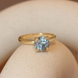 Calyer Ring Round Sapphire 2.46ct
