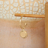 Step Frame Charm / Circle