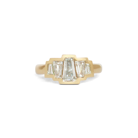 Clay 5 Ring Baguette Lab Grown Diamond 0.8ct