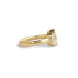 Clay 3 Ring Oval Lab Grown Diamond 1.04ct