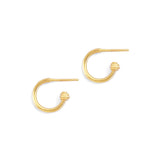 Cornice End Hoop / Small by Goldpoint