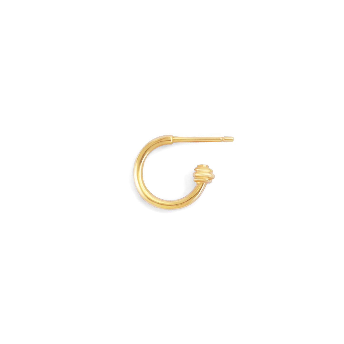 Cornice End Hoop / Small by Goldpoint