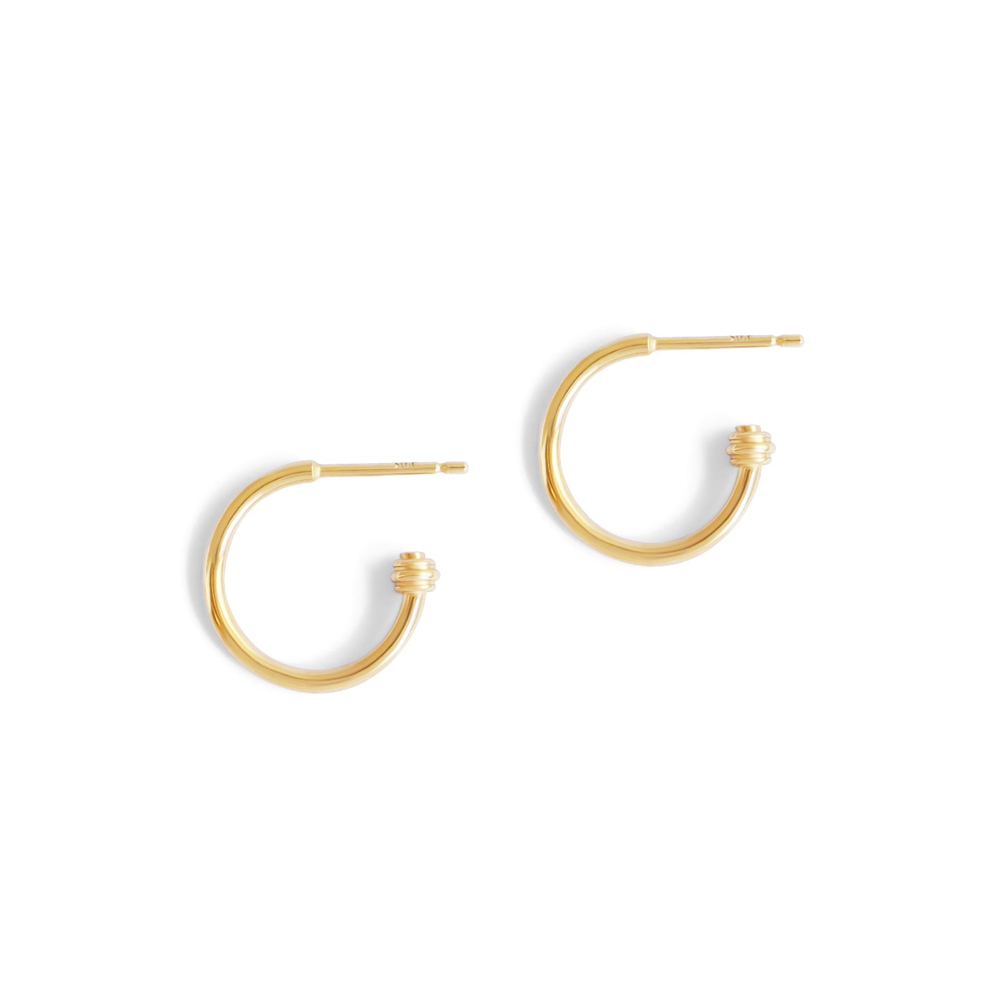 Cornice End Hoop / Medium by Goldpoint