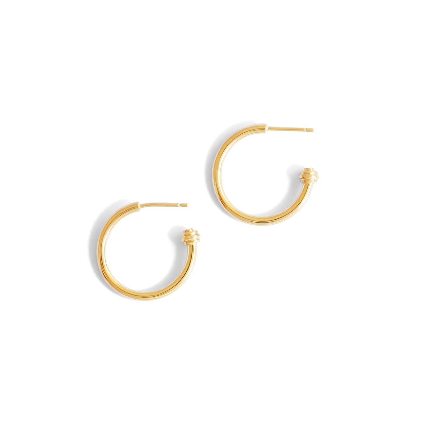 Cornice End Hoop / Large by Goldpoint