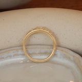 Humboldt Ring Round Natural Diamond 0.16ct