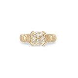 Dobbin Ring Antique Oval Cushion Diamond 1.28ct