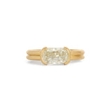 Front view of Franklin Ring Cushion Natural Diamond 1.51ct by Goldpoint