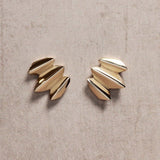 Edge Earrings / Large by Goldpoint