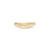 Ellipse Band 3mm Deep Curve / in Yellow Gold