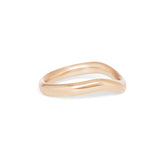 Ellipse Band 3mm Deep Curve / in Yellow Gold