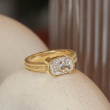 Franklin Ring Cushion Lab Diamond 2ct