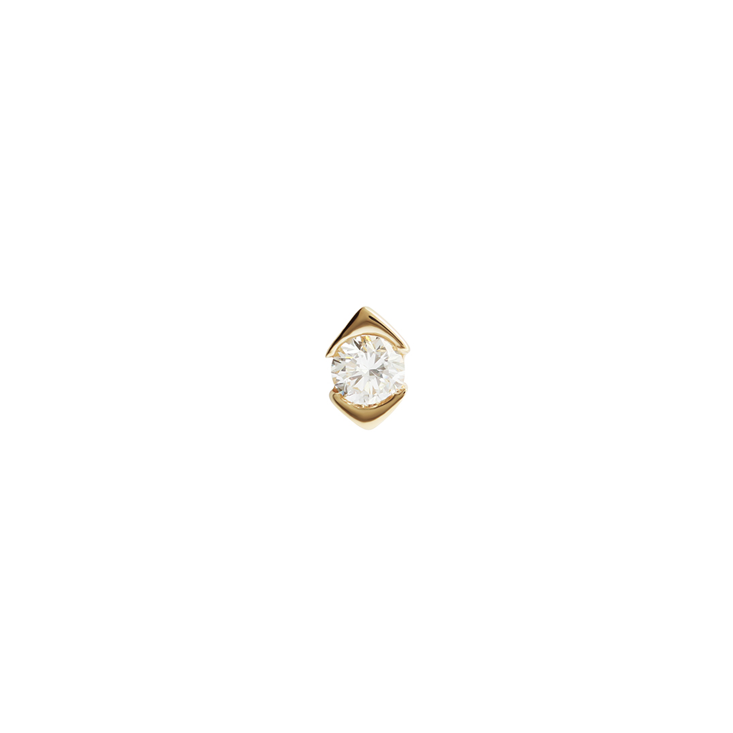Horus Earring / Lab Diamond by Goldpoint