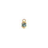 Front view of Horus Charm / Bicolor Sapphire by Goldpoint