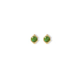 Horus Earring / Round Tourmaline