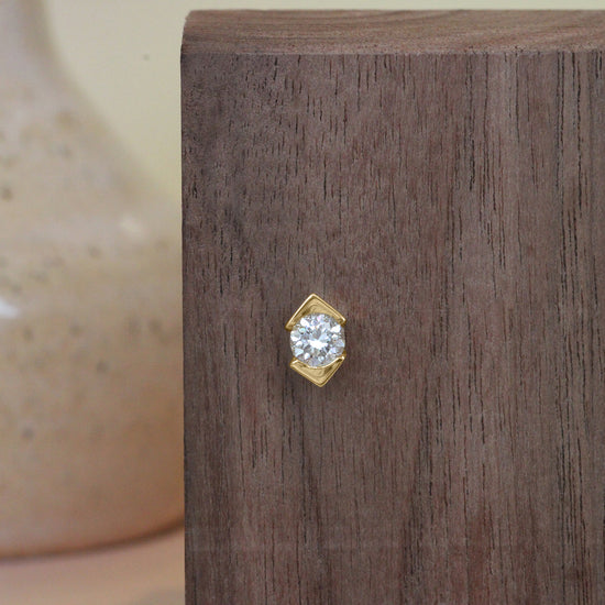 Horus Earring / Lab Diamond