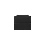 Black Wood Vegan Leather Ring Box