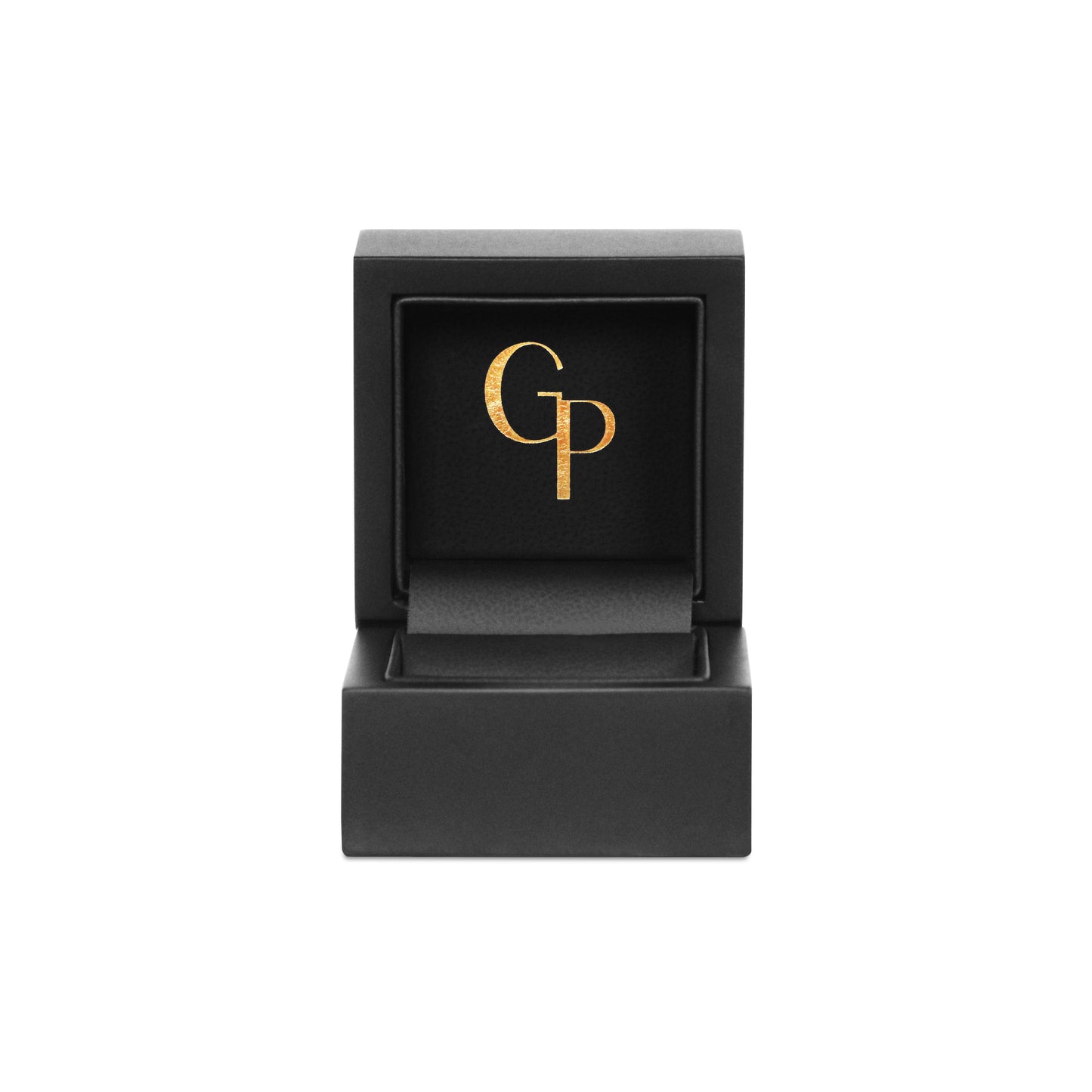 Black Wood Vegan Leather Ring Box
