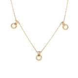 Iris 3 Charm Choker