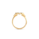 Side profile view of Kent Ring Marquise Lab Diamond 1.02ct by Goldpoint Jewelry