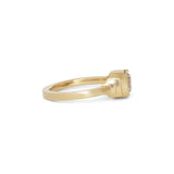 Side view of Kent Ring Old Euro Diamond 1.08ct by Goldpoint Jewelry