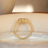 Kent Ring Hexagon Lab Diamond 1.14ct