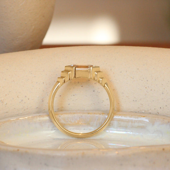 Kent Ring Hexagon Lab Diamond 1.14ct