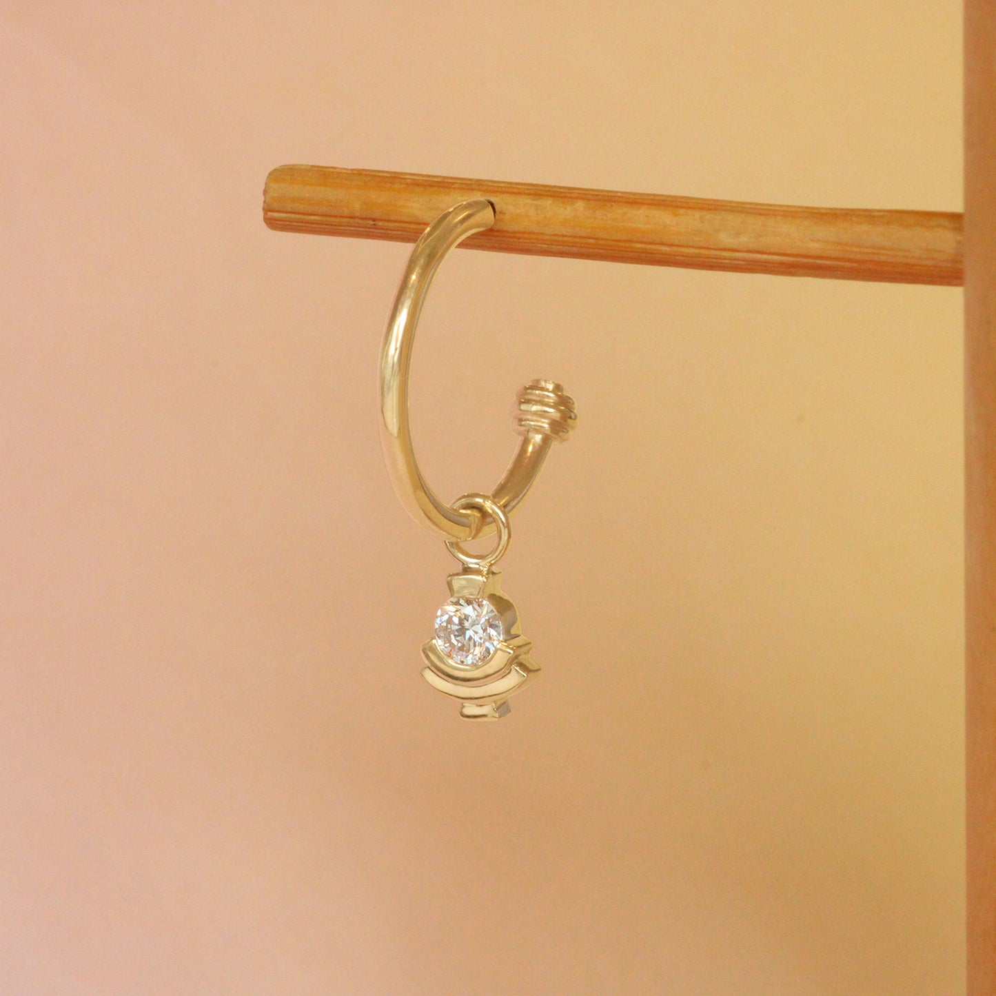Step Mazunte Charm / Lab Diamond