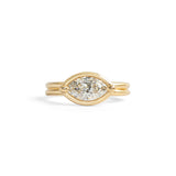 Front view of Bardot Ring / Marquise Lab Diamond 1.02ct by Mon Pilar